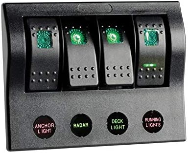 Pannello Elettrico PCP Compact 4 interruttori - Ysert