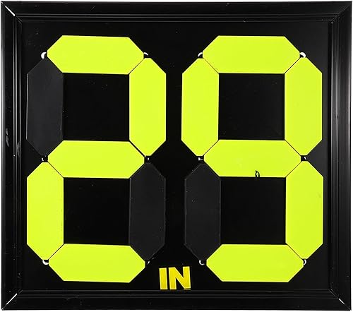 Targa Sostitutiva Accessorio Arbitro Strumento Arbitrale Tabellone della Partita di Calcio Attrezzature per Partite di Calcio Tavolo Arbitrale Attrezzatura per Partite di Calcio Pp - Ysert