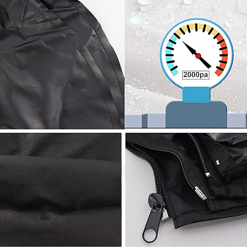 Alomejor Bimini Top Cover, Copertura di Ricambio Impermeabile per Tendalino Parasole per Barca con Design Pieghevole per Barche - Ysert