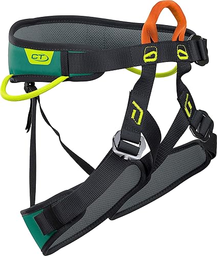 Climbing Technology Explorer, Imbragatura Unisex – Adulto, Verde/Nera/Gialla, Unica - Ysert