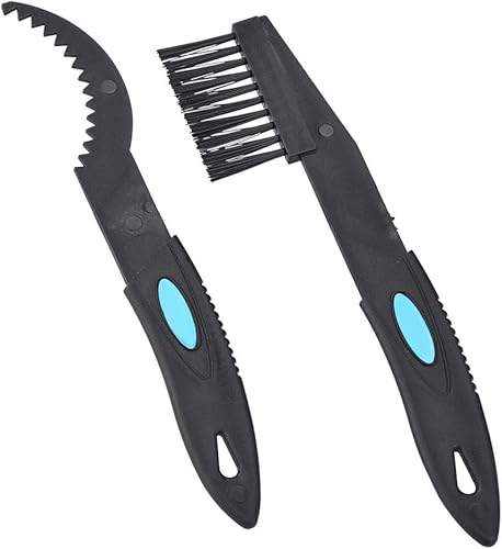 2Pcs Spazzole per la pulizia della bici Spazzole multiuso per il lavaggio della bicicletta per catena Manovella Pignone Set di strumenti per la pulizia della bici - Ysert