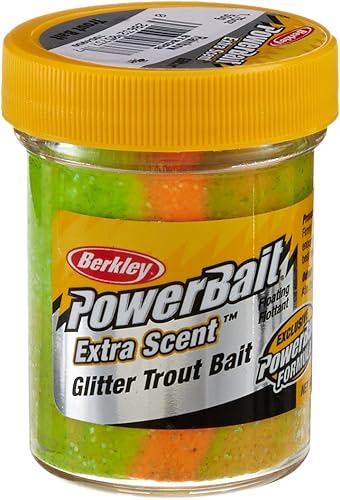 Berkley Powerbait Extra Scent, Esca trota glitterata, 50g - Ysert