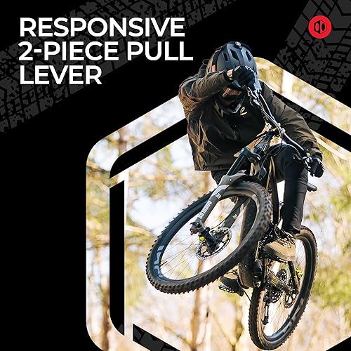Box Two Prime 9 Multi Shift - Leva del cambio per bici elettrica, 2 pezzi, fino a 3 marce per clic, per mountain bike - Ysert