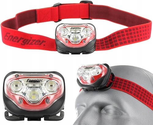Energizer E300808800 Vision HD Lampada Frontale, Rosso - Ysert