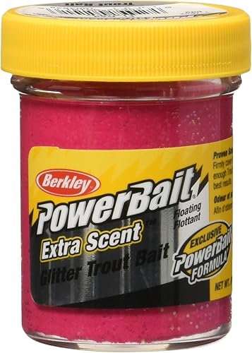 Berkley Powerbait Extra Scent, Esca trota glitterata, 50g - Ysert