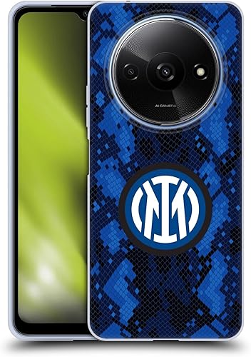 Licenza Ufficiale Inter Milan Home 2021/22 Kit Crest Custodia Cover in Morbido Gel Compatibile con Xiaomi Redmi 12 - Ysert