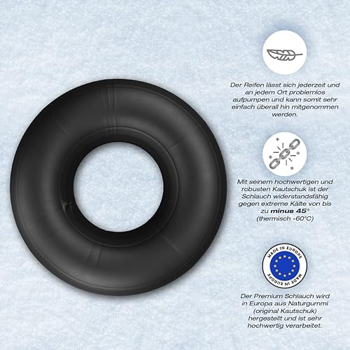 me Skinhawk Camera d'aria per camion come tubo da snowboard, diametro circa 115 cm - Ysert