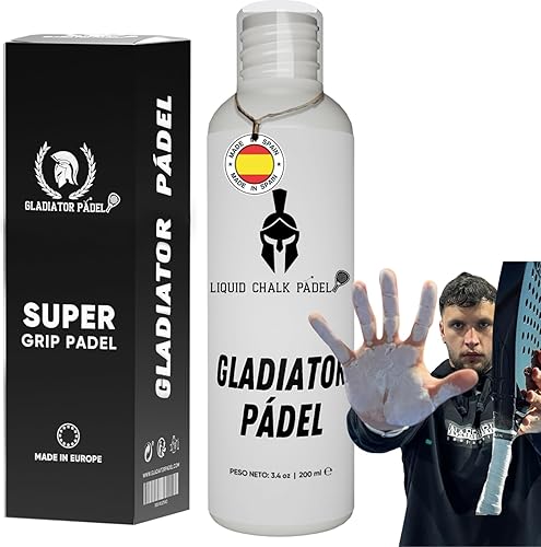 Spray Grip Padel y Magnesium Padel-Antiscivolo per Migliorare la Presa della Racchetta da Padel. Fornisce la Massima Presa e Il Massimo attrito per Mani sudate - Ysert