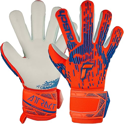 Reusch Attrakt Freegel Silver Junior, Guanti da Portiere Gioventù Unisex - Ysert