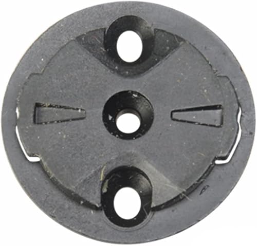 Oniissy 1 supporto per cronometro, base di fissaggio per sedile, parti di riparazione, staffa per computer da bicicletta, base fissa per sedile, ricambio per sedile per Garmin, plastica, nero - Ysert