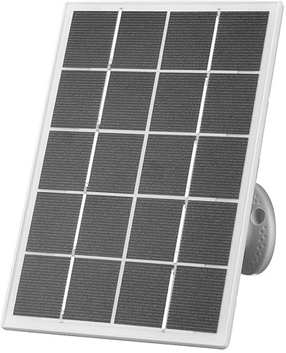 Caricatore pannello solare per Pro 5S/4/3 per fotocamere, uscita 5 V 10 W, IP65 resistente alle intemperie (nero) - Ysert