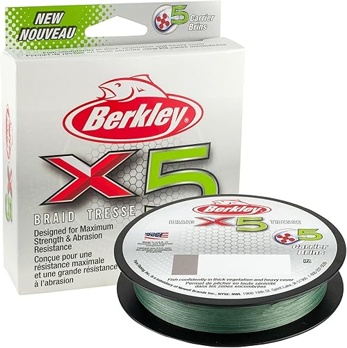 Berkley X5 - Lenza da pesca a treccia - Ysert