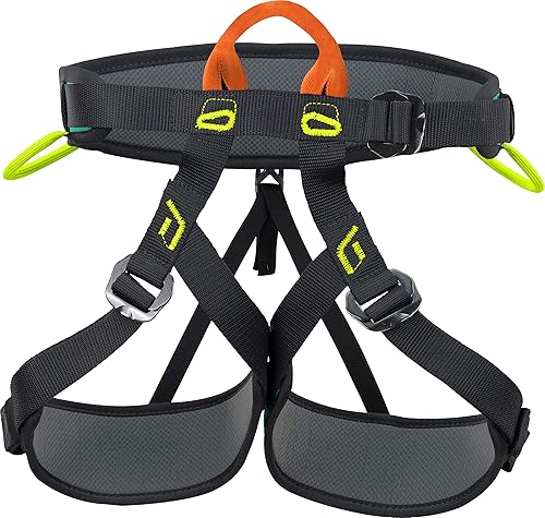 Climbing Technology Explorer, Imbragatura Unisex – Adulto, Verde/Nera/Gialla, Unica - Ysert