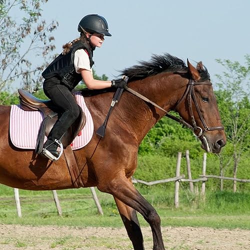 Frusta da Equitazione - Frusta per Equitazione A Frusta | Frusta per Cavallo con Pelle PU | Frusta per Cavallo in Pelle PU | Equitazione in Pelle con Manico Antiscivolo | Accessories da Equitazione - Ysert