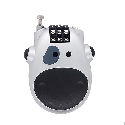 Lucchetto per Bicicletta Bici Catena - lucchetto a combinazione retrattile da 80 cm Antifurto a Combinazione a 3Cifre per Biciclette, Motocicli, Scooter, Cancelli.Facile da rasportare. - Ysert