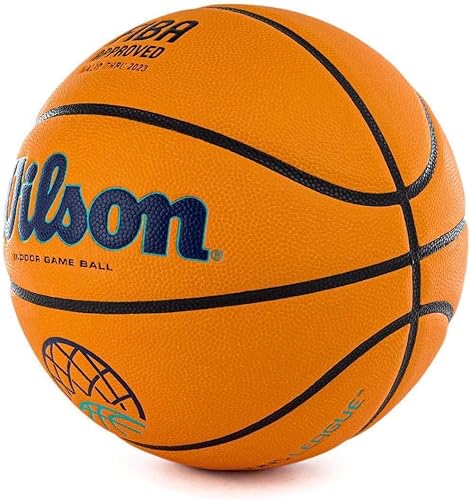Wilson Pallone da Basket EVO NXT AFRICA LEAGUE, Pelle composita, Utilizzo Indoor - Ysert