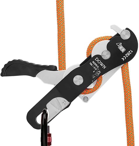 Arrampicata Discensore Arresto autofrenante Arresto dell'ingranaggio Comandi della mano dell'ingranaggio del discensore Arresto doppio Discesa in discesa Assicurazione - Ysert