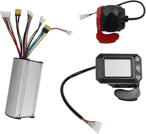 36V 350W Kit Controller Scooter Pieghevole Scooter Elettrico Acceleratore Freno Set Acceleratore Fissato Saldamente e in Modo Affidabile - Ysert