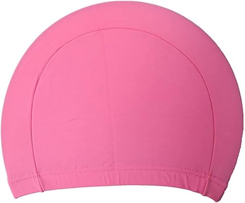 12 Pezzi Cuffia Piscina Bambini, Cuffia Piscina Tessuto Cuffie Nuoto per Donna Uomo, Super Elastica e Leggera, Comoda Cuffie Piscina Lycra Stoffa - Ysert