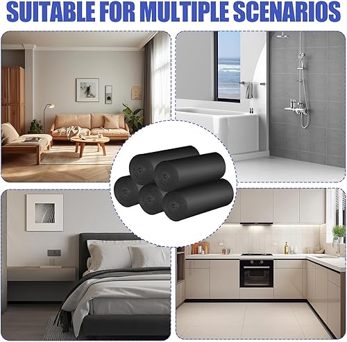 Set di 100 sacchetti per WC biodegradabili biodegradabili, sacchetti per WC da campeggio, extra spessi, impermeabili, per servizi igienici mobili, escursioni, viaggi - Ysert