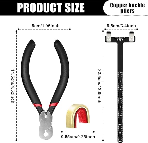 Tiro con l'arco a forma di T, set di righelli quadrati, pinza per punti a camme, accessorio per arco e arco ricurvo - Ysert