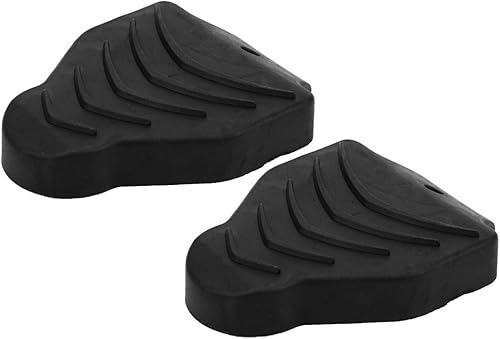 Zunate Copri Tacchette per Bici, 1 Paio Copri Tacchette per Pedali Bici Copri Tacchette per Bicicletta Set di Coperture in Gomma per Tacchette Set per Tacchette da Bicicletta per Ciclismo Indoor e - Ysert