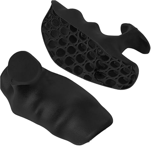 Weight Lifting Grips for Men, Silicone Non-Slip Fingerless Gym Gloves, Wrist Wraps for Enhanced Grip Support, Training and Deadlift Exercise Accessories for Gym Fitness - Ysert