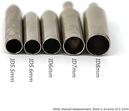 12 pz Acciaio Inossidabile Caccia sul Campo Punta della Freccia, per OD 5,5 mm 5,6 mm 6 mm 7 mm 8 mm Legno di bambù Freccia Shaft Freccia Testa Frecce Accessorio - Ysert