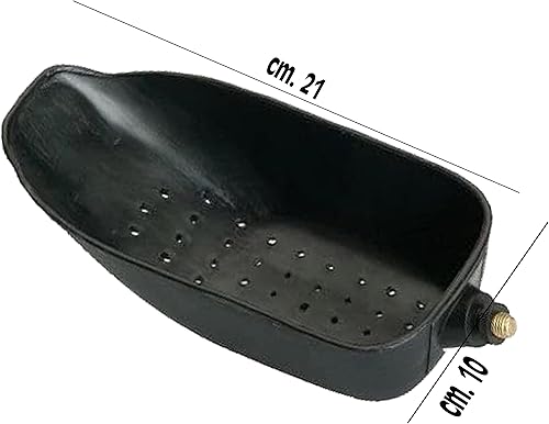 Kit da pesca per carpa, 1 pezzo, Media, Acciaio ad alto tenore di carbonio, Testa Guadino richiudibile, Cucchiaio pastura, Manico telescopico - Ysert