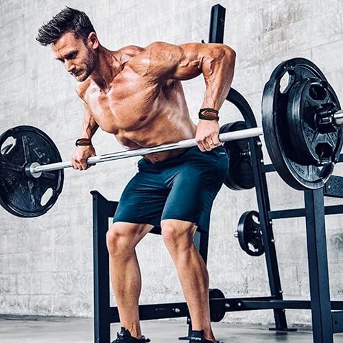 Shelly Grips PRO Multi Grip cinghie/ganci Premium Heavy Duty Sollevamento cinghie/guanti bilanciere cinghie da ginnastica alternative ai ganci di alimentazione Dead Lift regolabili in neoprene imbottito - Ysert